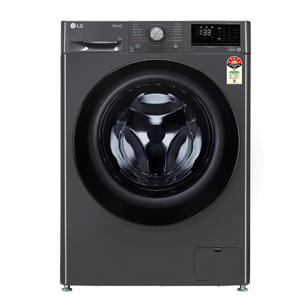 Buy LG 9 Kg 5 Star FHV1409Z4M Fully Automatic Front Load Washing Machine - Vasanth and Co